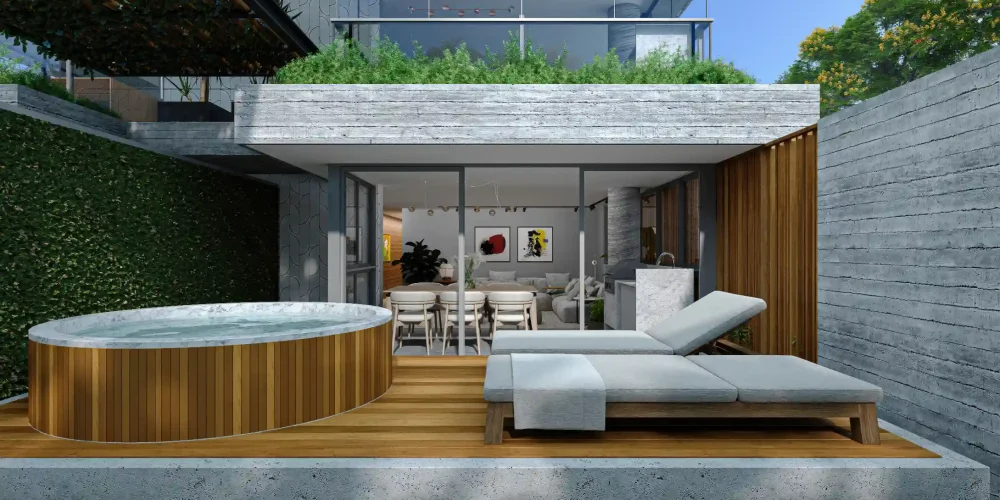 101 - Deck Externo com SPA - Frente