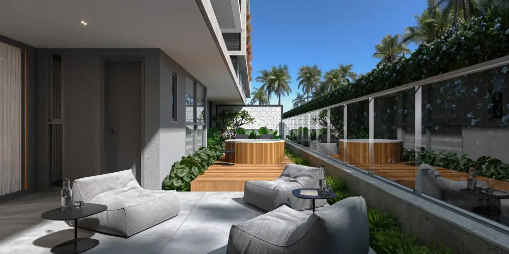 103 - Deck com SPA + Jardineira
